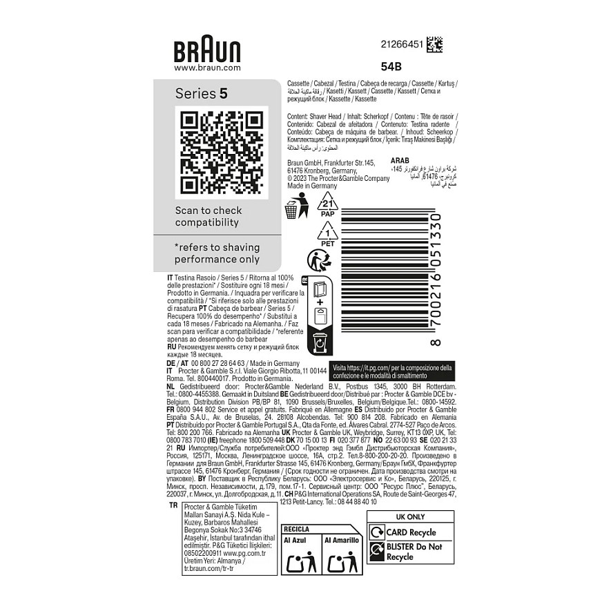Braun Series 5 54 B