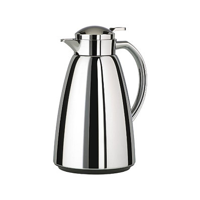 Emsa 516524 Campo Isolierkanne, 1 Liter, edelstahl Haushaltskleingeräte