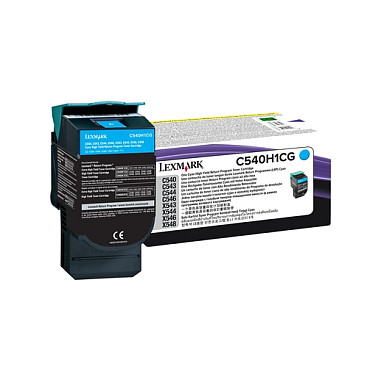 LEXMARK Toner cyan Rck. C54x/X54x ca. 2.000 S. Toner
