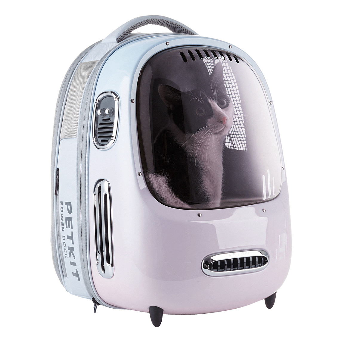 PETKIT Breezy2 Katzenrucksack Transporttasche mit Lfter Blau