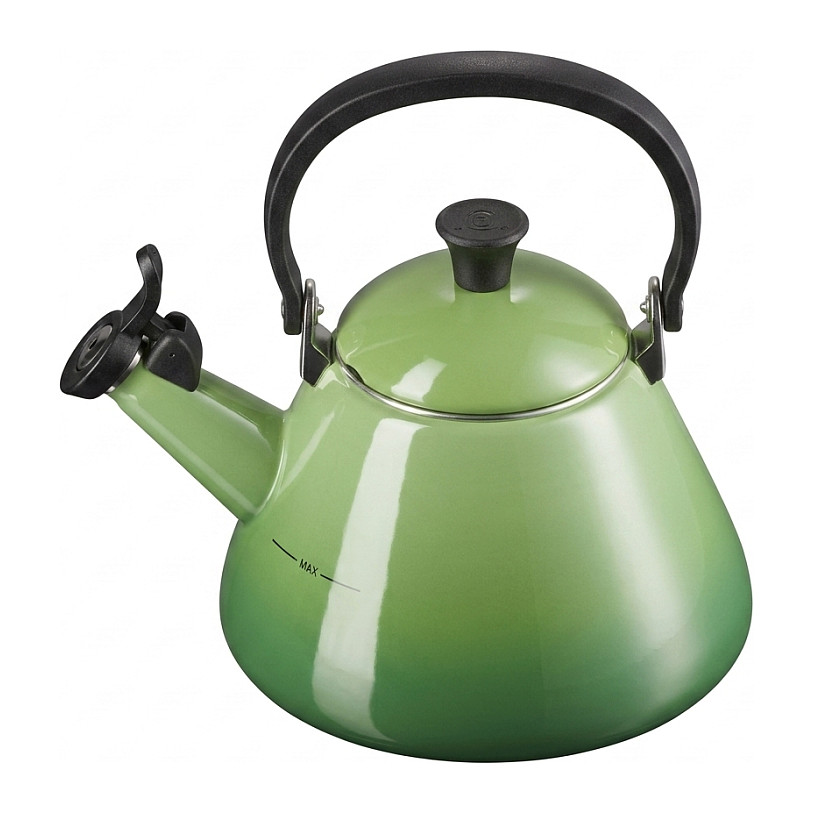 Le Creuset Kettle Kone 1,6l bamboo green (40101024080000) Haushaltskleingeräte