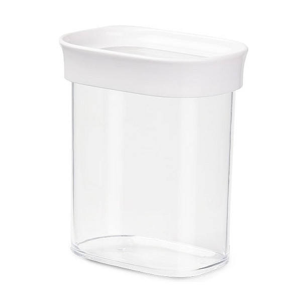 Emsa Vorratsdose OPTIMA 11.9 cm hoch transparent/weiß 0.38 l. 1 St.