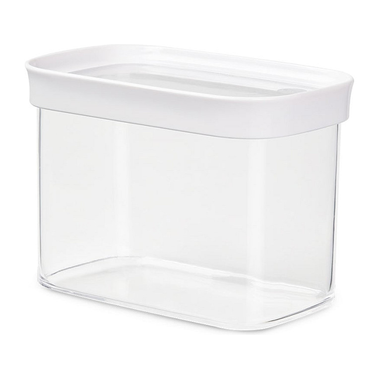 Emsa Vorratsdose OPTIMA 11.9 cm hoch transparent/weiß 1.0 l. 1 St.