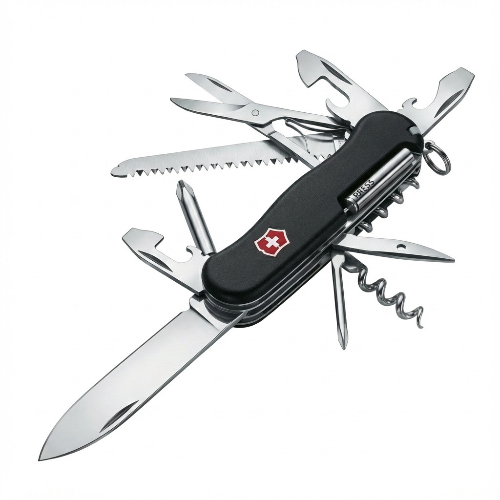 V-0.85 13.3 Taschenmesser Outrider, schwarz