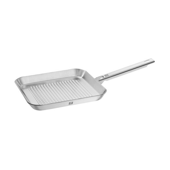 Zwilling 40996-024-0 Plus Grillpfanne, , Edelstahl, Silber, 24 x 24 cm Haushaltskleingeräte