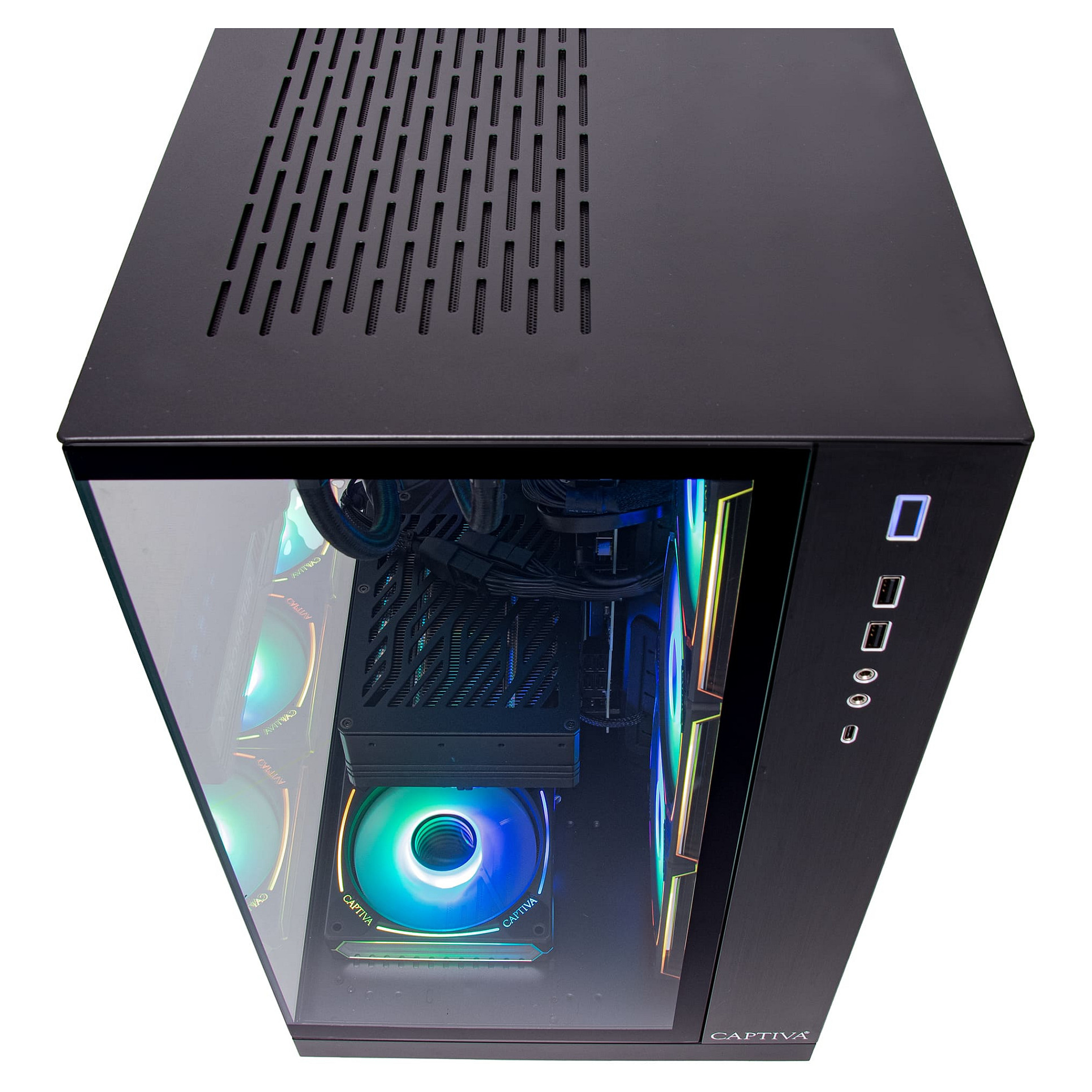 CAPTIVA PC Highend Gaming I89-020 (i9-14900KF/RTX5080 16GB GDDR7/SSD 2TB/64GB/WLAN/Windows 11 Home 64-bit)