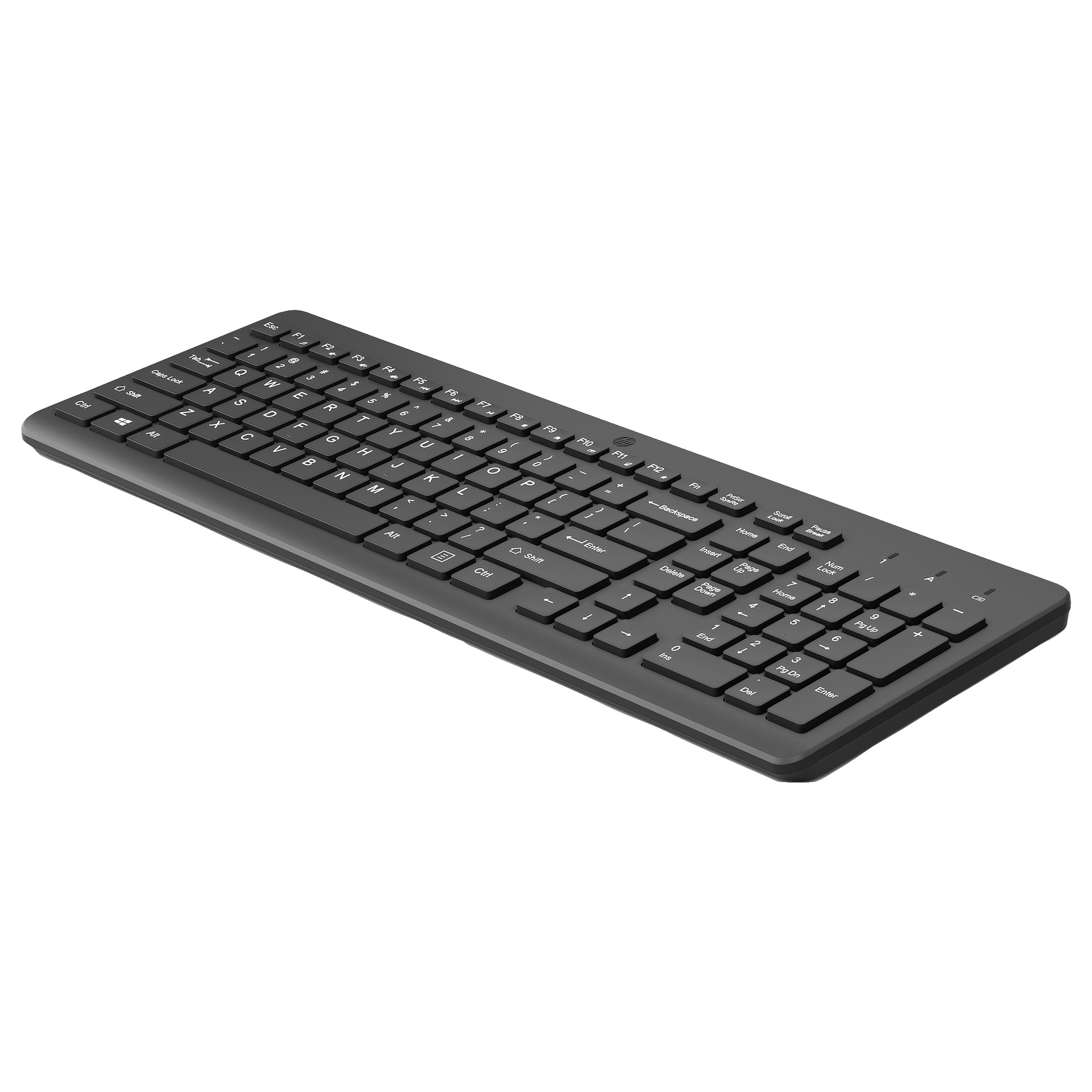 HP 225 WL KBD EMEA-INTL English Loc-Euro plug US engl.
