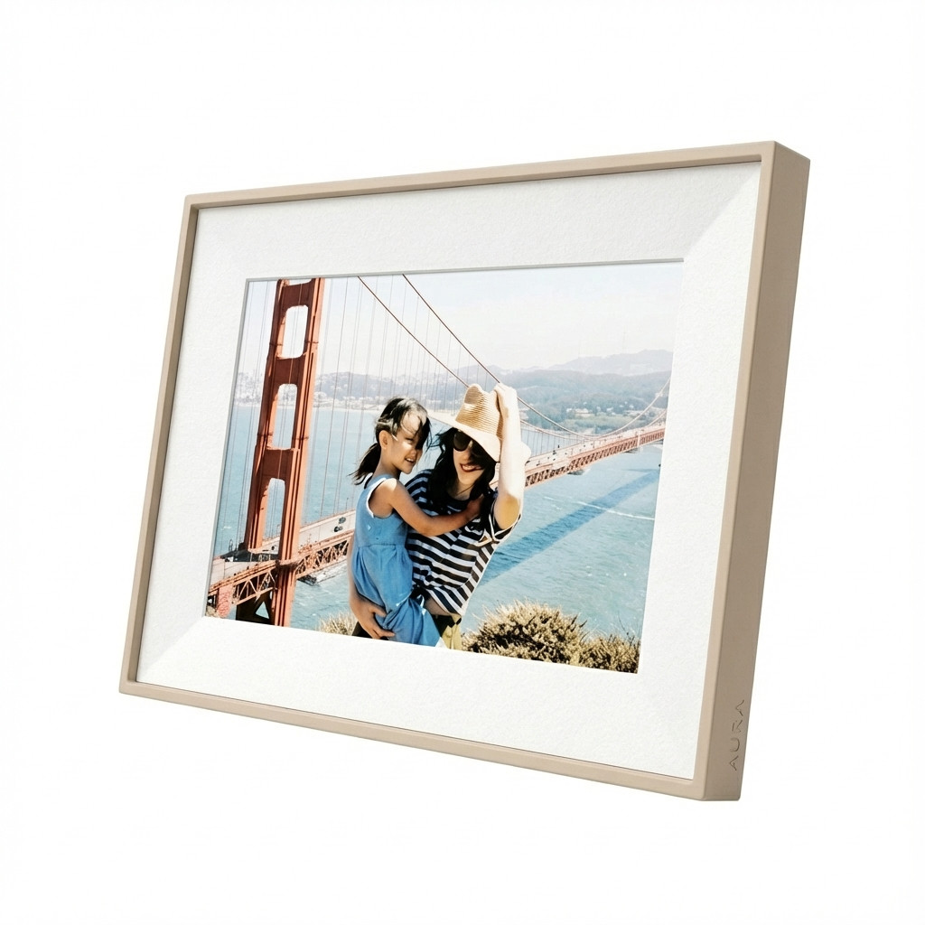 AURA Photoframe Aspen Clay with Paper Mat