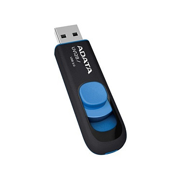 STICK USB-Stick 32GB ADATA DashDrive UV128 (black/blue) retail