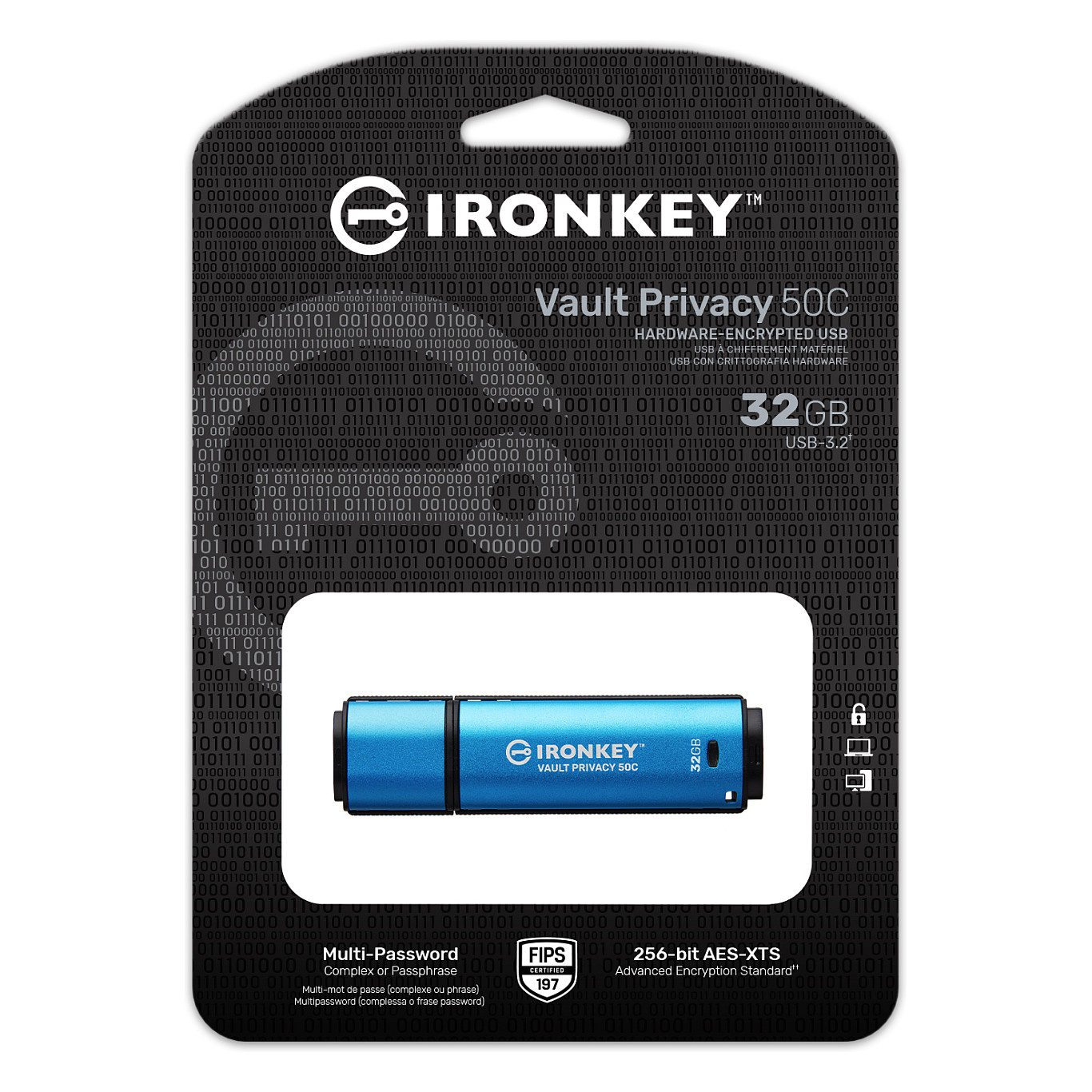 Kingston Technology IronKey Vault Privacy 50 USB flash drive