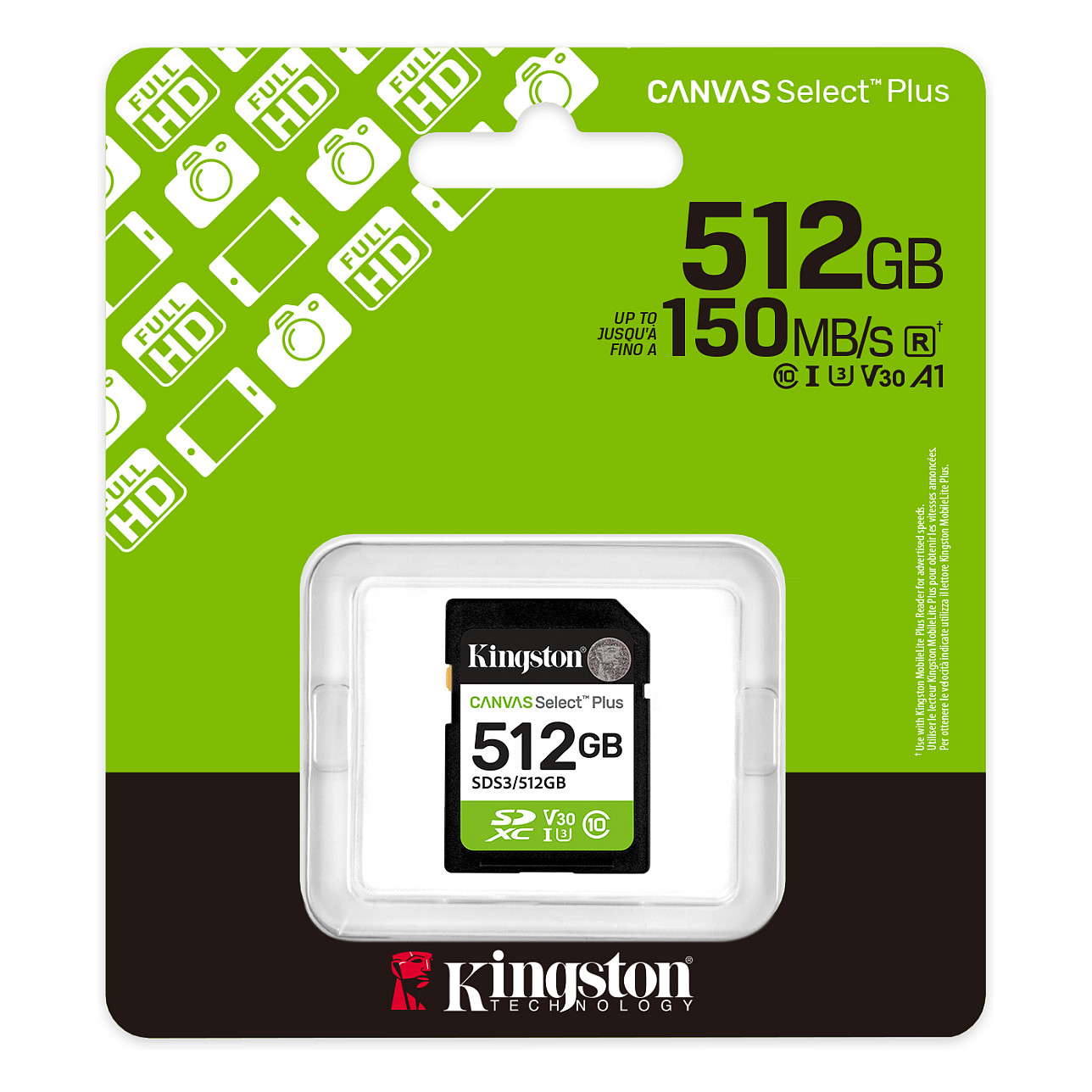 Kingston Technology Canvas Select Plus Gen3