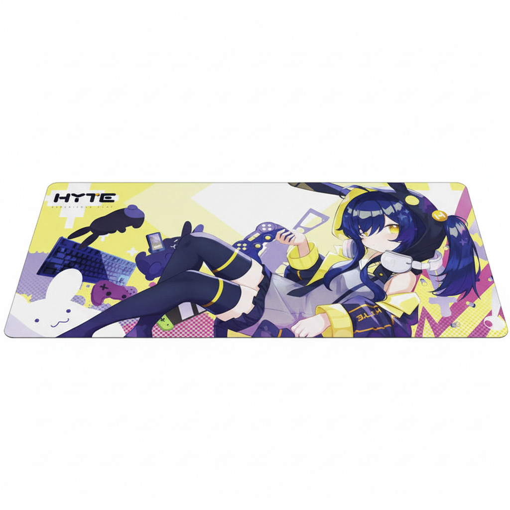 HYTE Bunny Splash Desk Pad Maus-Pads