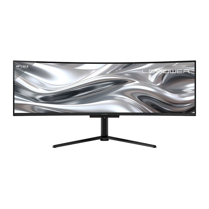124.46cm/49" (5120x1440) LC-Power LC-M49QCO 32:9 Curved QD-OLED 0.03ms 144Hz 2xHDMI DisplayPort USB-C Black