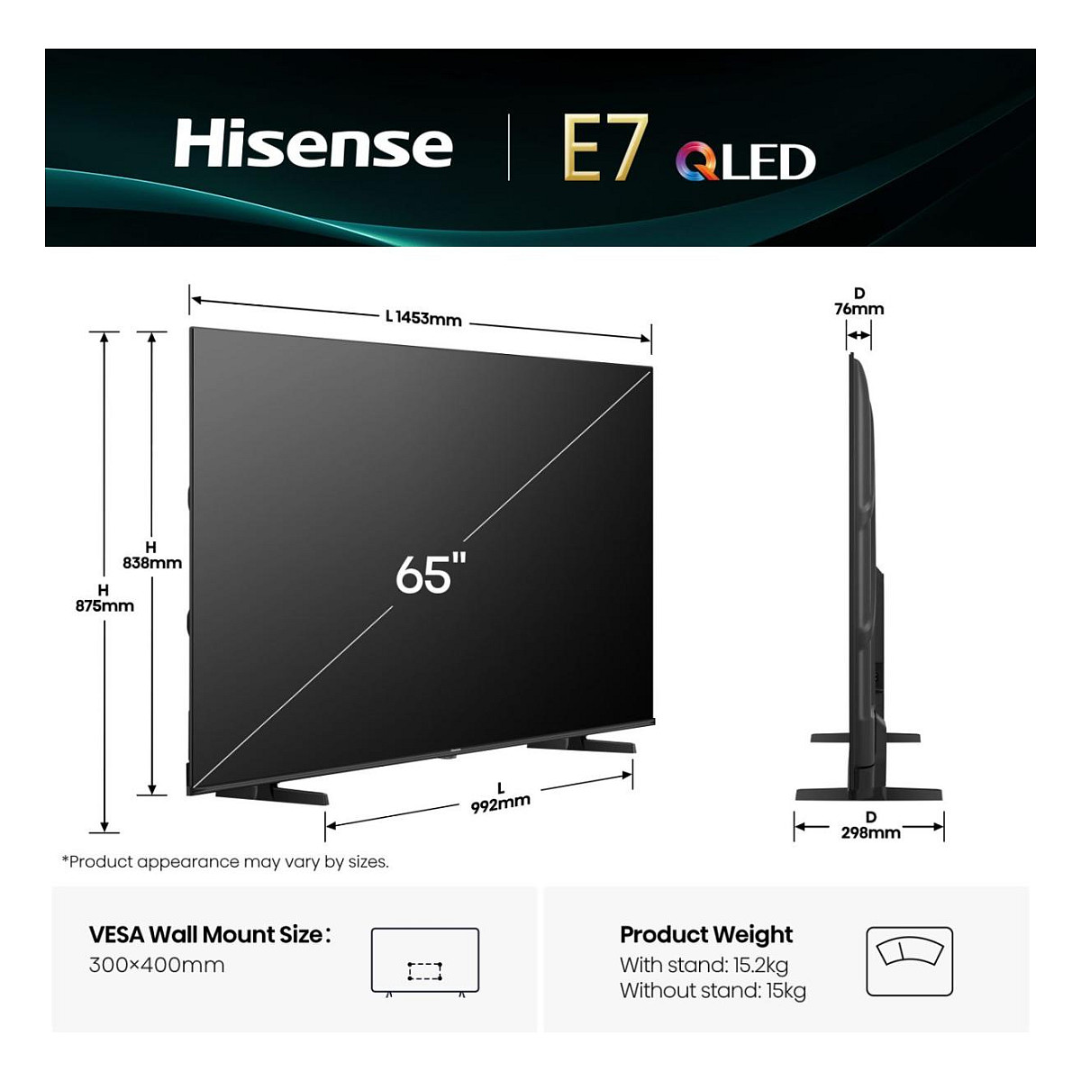 Hisense 65E77Q