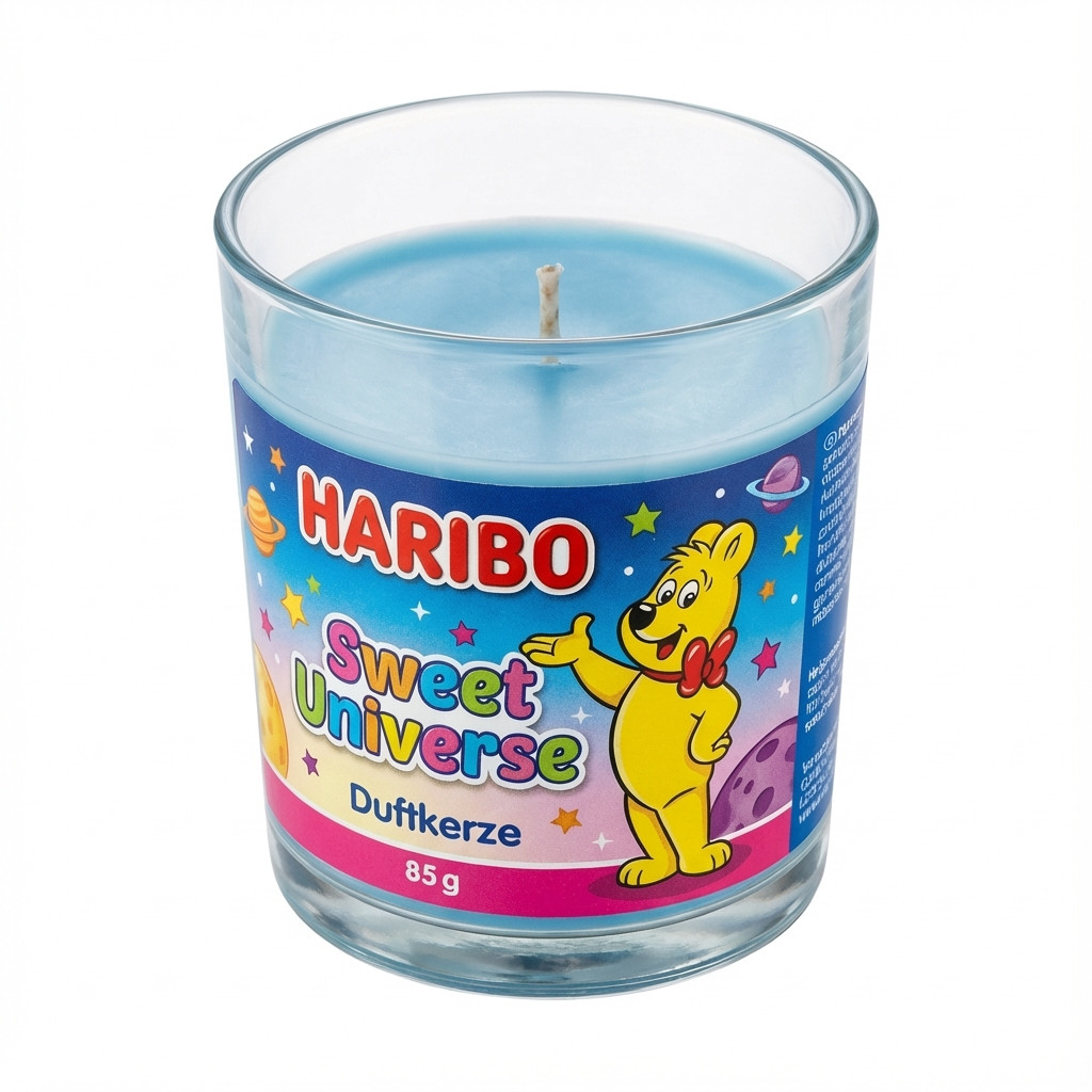 CANDLE Duftkerze Haribo Sweet Universe - 85g Raumklima