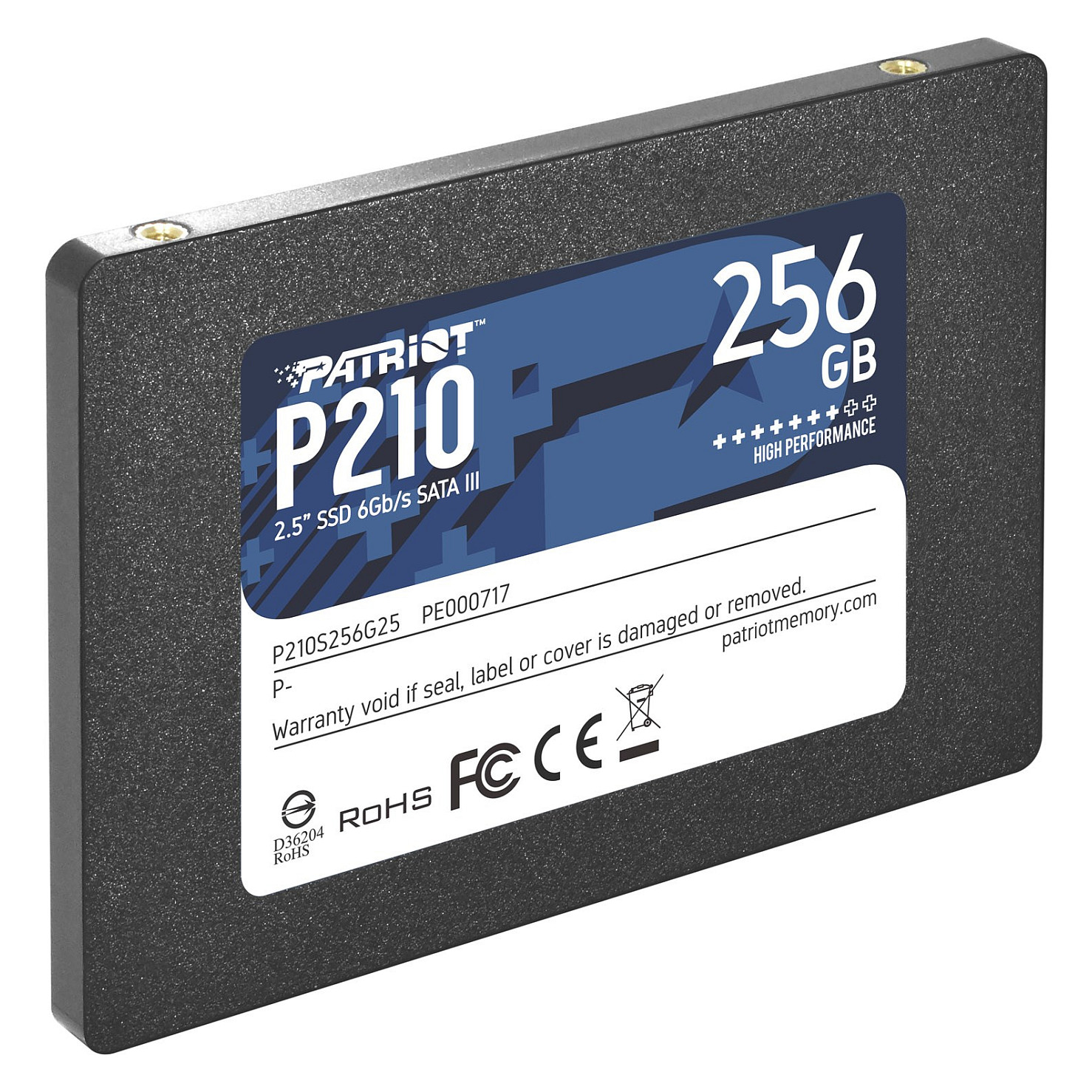 Patriot Memory P210 Interne SSDs