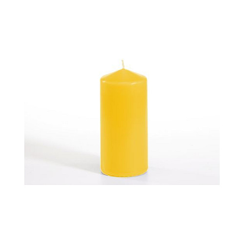 CANDLE PAPSTAR Kerze 13 cm goldgelb