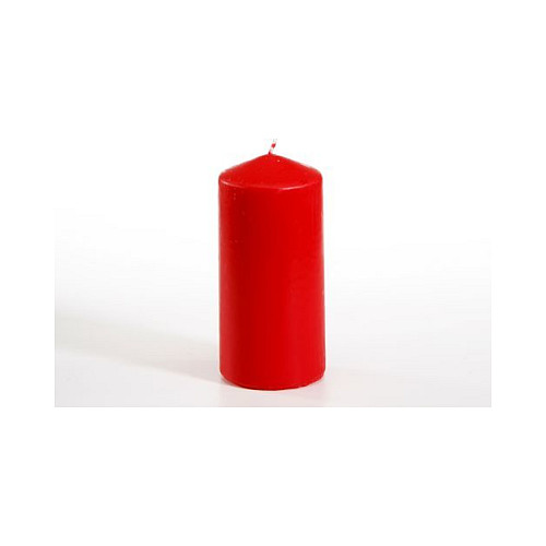 CANDLE PAPSTAR Kerze 13 cm rot