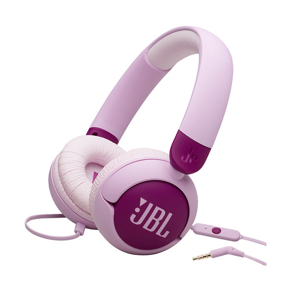 JBL Junior 320 On-Ear-Kopfhrer mit Kabel und Mikrofon fr Kinder, Lila