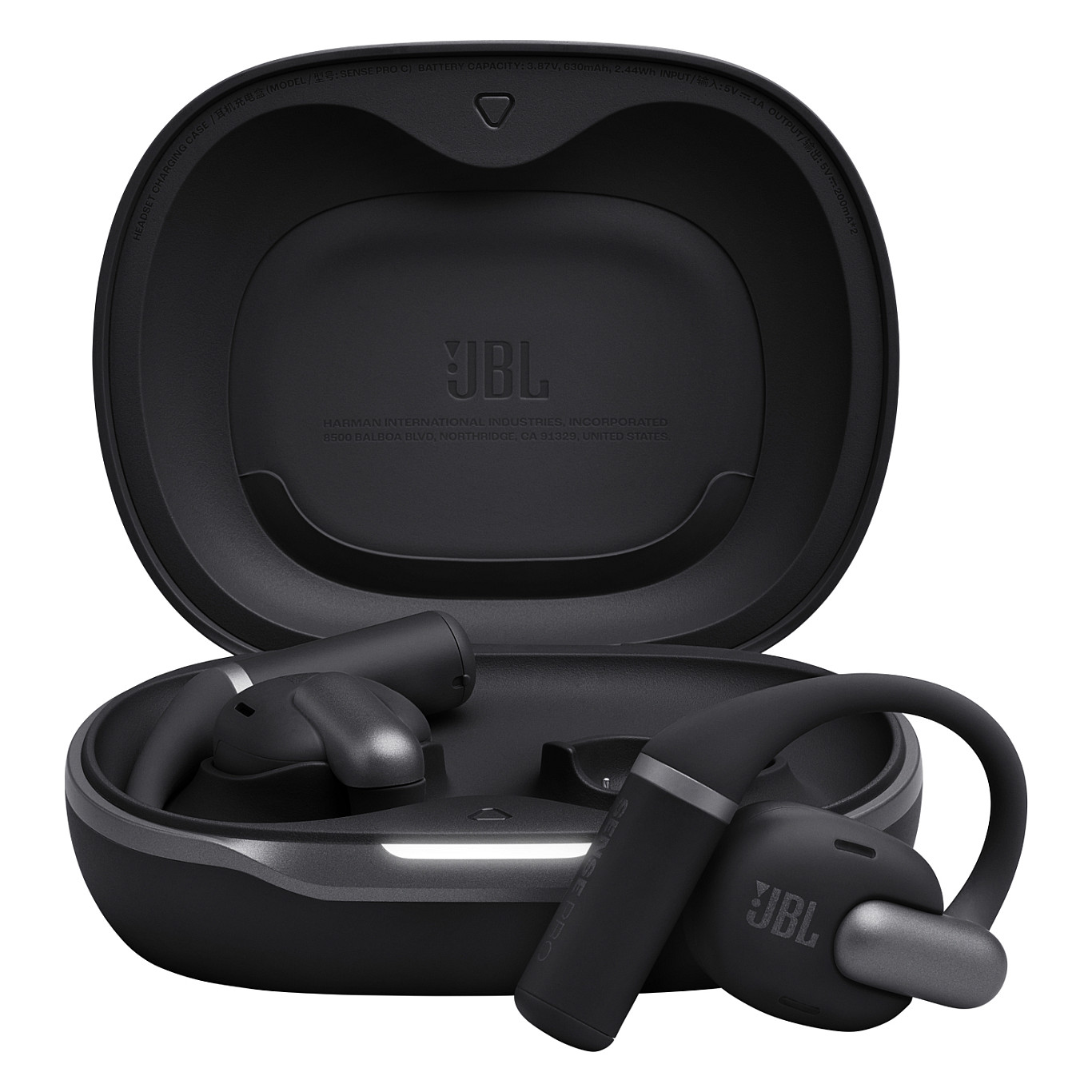 JBL Sense Pro TWS Open-Ear-Kopfhrer, Hi-Res, IP54, Schwarz