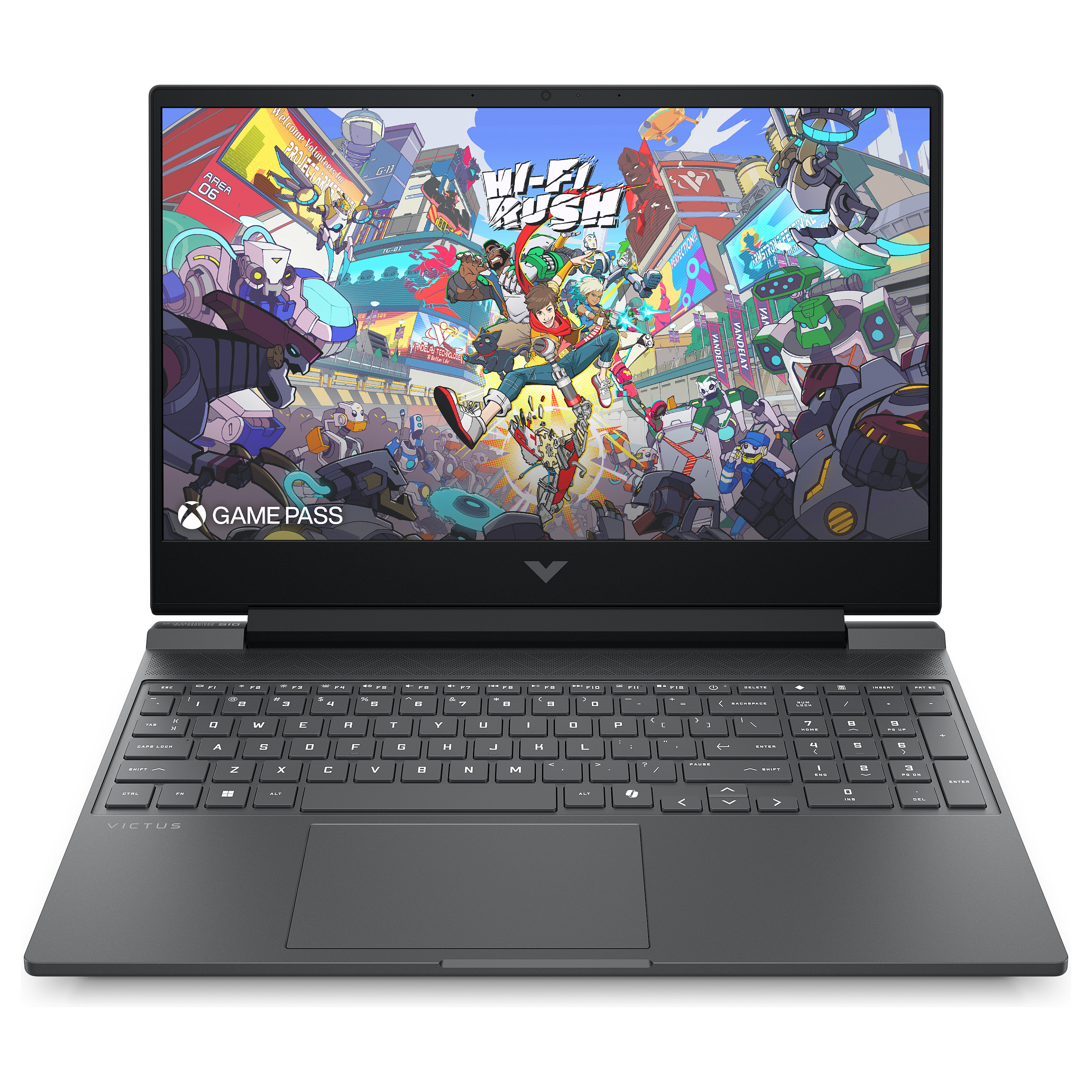 HP Victus Gaming Laptop 15,6" FHD 144Hz IPS R7-7445H 16GB/512GB RTX4050 kein Betriebssystem 15-fb3470ng