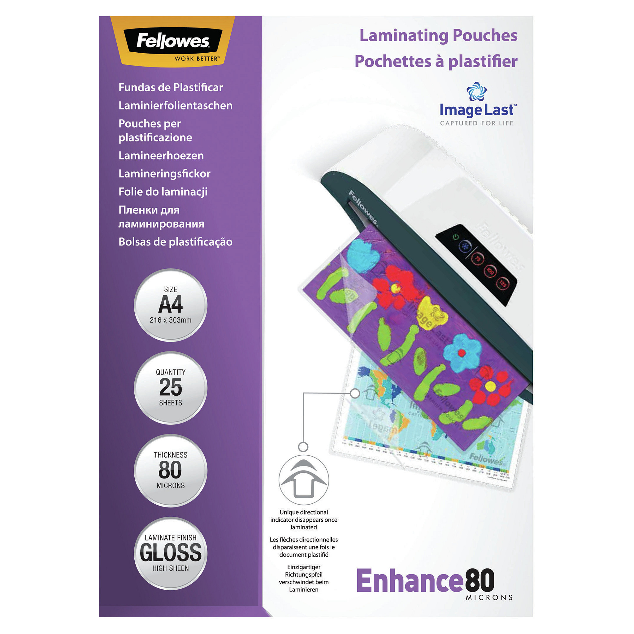 Fellowes 5396205 laminator pouch Büro-Ausstattung