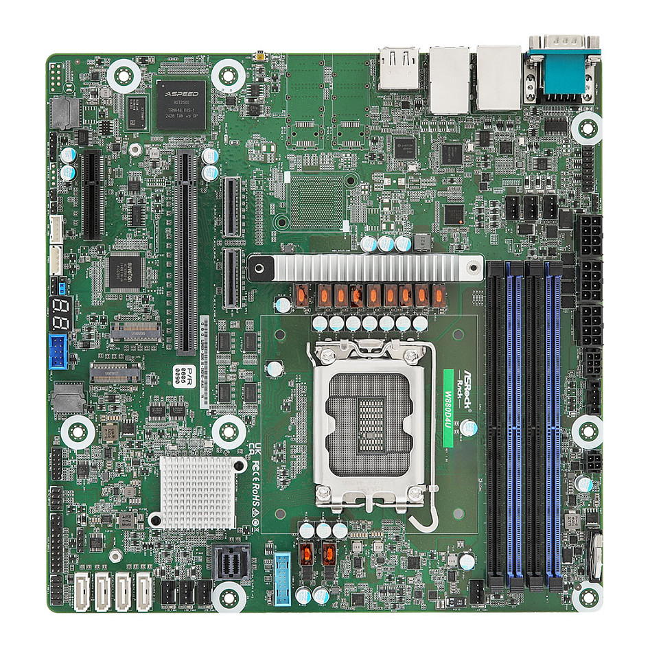 Asrock W880D4U motherboard Mainboards Intel