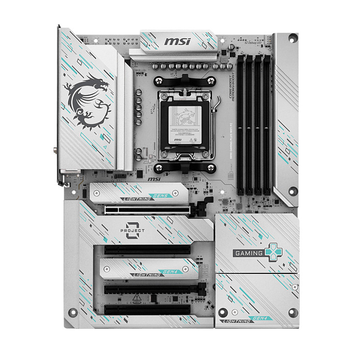 MSI B850 GAMING PLUS WIFI PZ motherboard