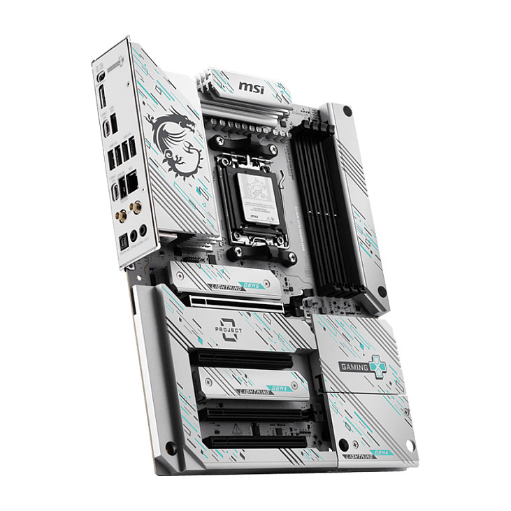 MSI B850 GAMING PLUS WIFI PZ motherboard