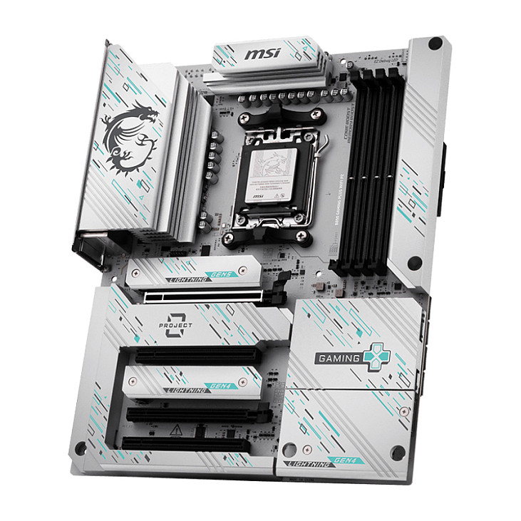 MSI B850 GAMING PLUS WIFI PZ motherboard