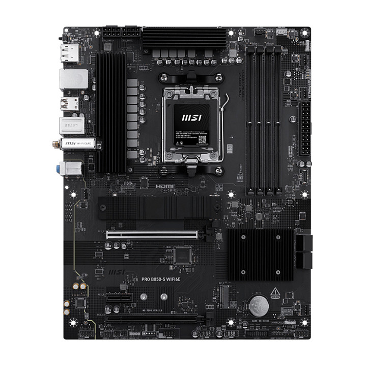 MSI PRO B850-S WIFI6E motherboard