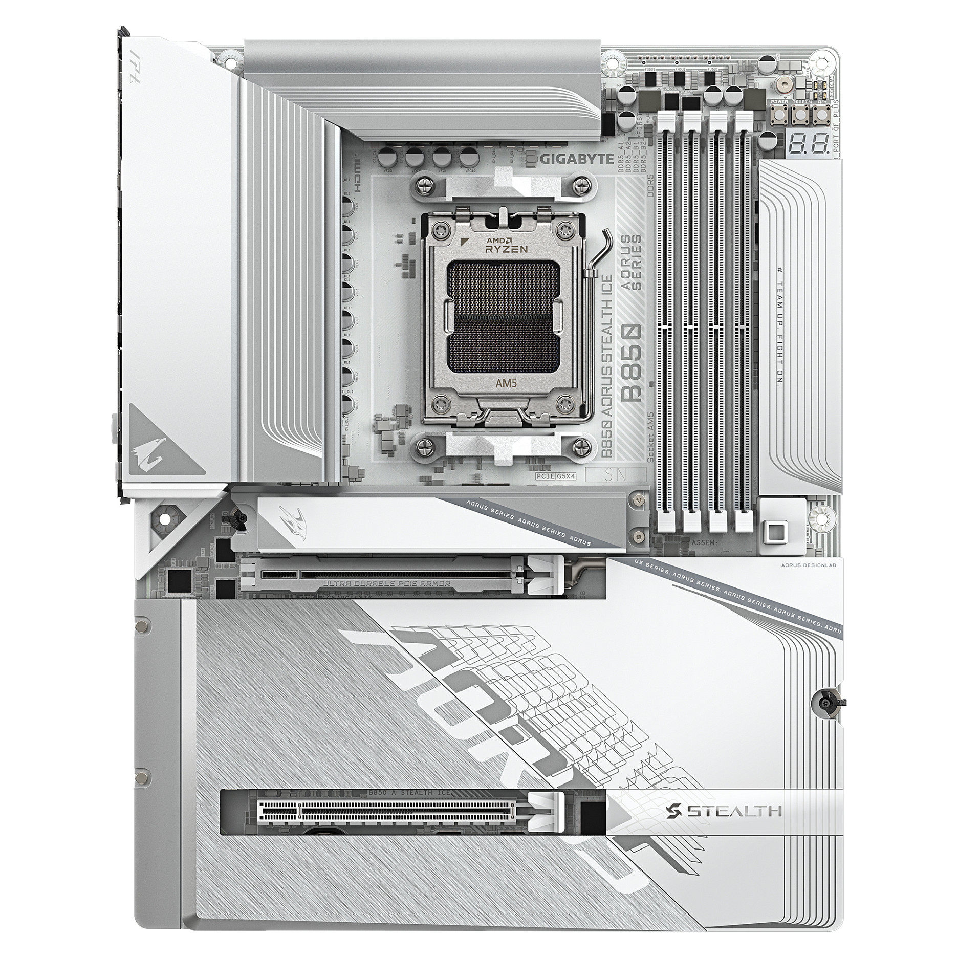 GIGABYTE B850 AORUS STEALTH ICE