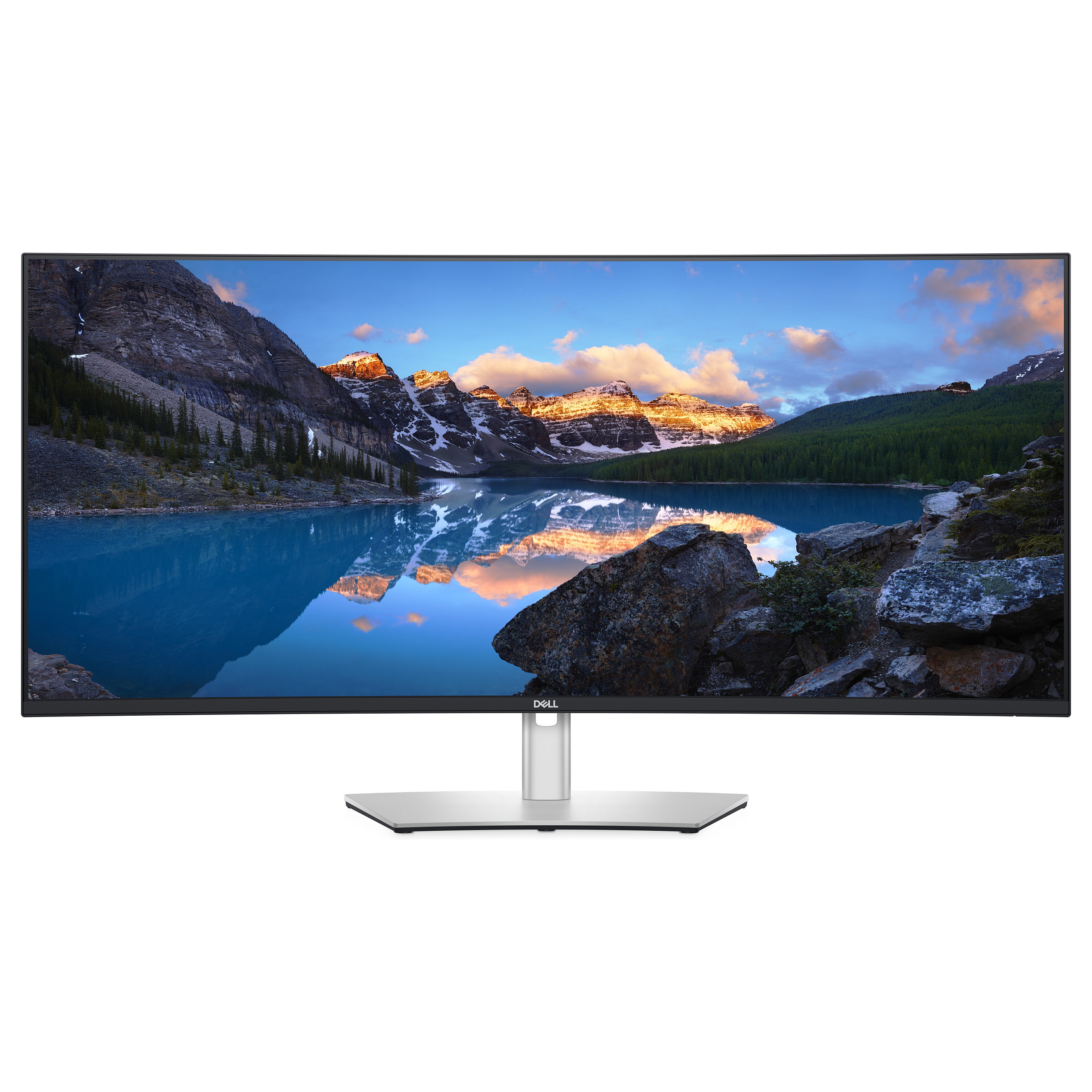 100.8cm/39.7" (5120x2160) Dell UltraSharp U4021QW Curved 21:9 8ms 60Hz IPS 2xHDMI DisplayPort VESA Lift WUHD Silver