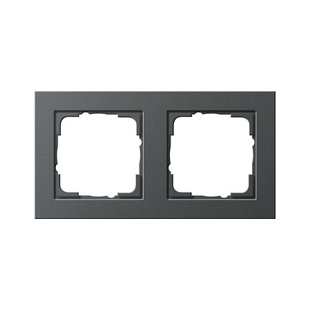 GIRA 021223 Rahmen 2f anthrazit E2 2-fach E2