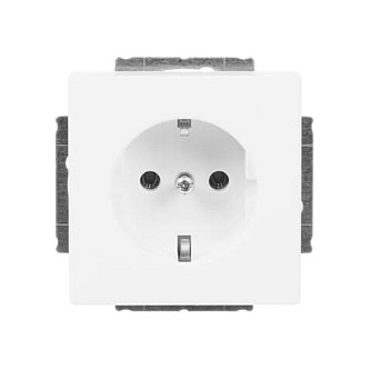 BUSCH JAEGER BJ 20 EUC-884 Steckdosen-Einsatz future linear studioweiß matt