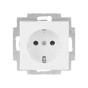 BUSCH JAEGER BJ 20 EUC-914 SCHUKO Steckdosen-Einsatz alpinweiß Busch-balance SI. 2011-0-6232