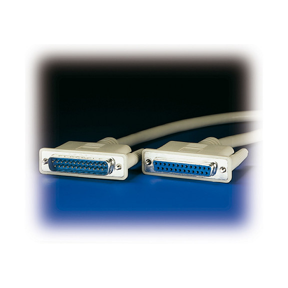 ROLINE RS232 Cable. M - F 1.8 m serial cable