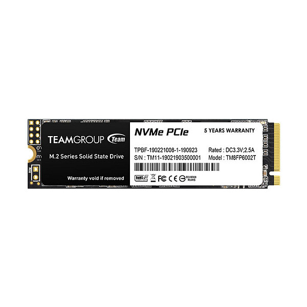 M.2 Team Group MP33 512 GB (PCIe 3.0 x4, NVMe 1.3, M.2 2280)