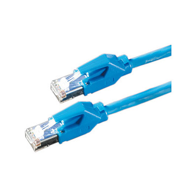 Draka Comteq S/FTP Patch cable Cat6. Blue. 3m networking cable