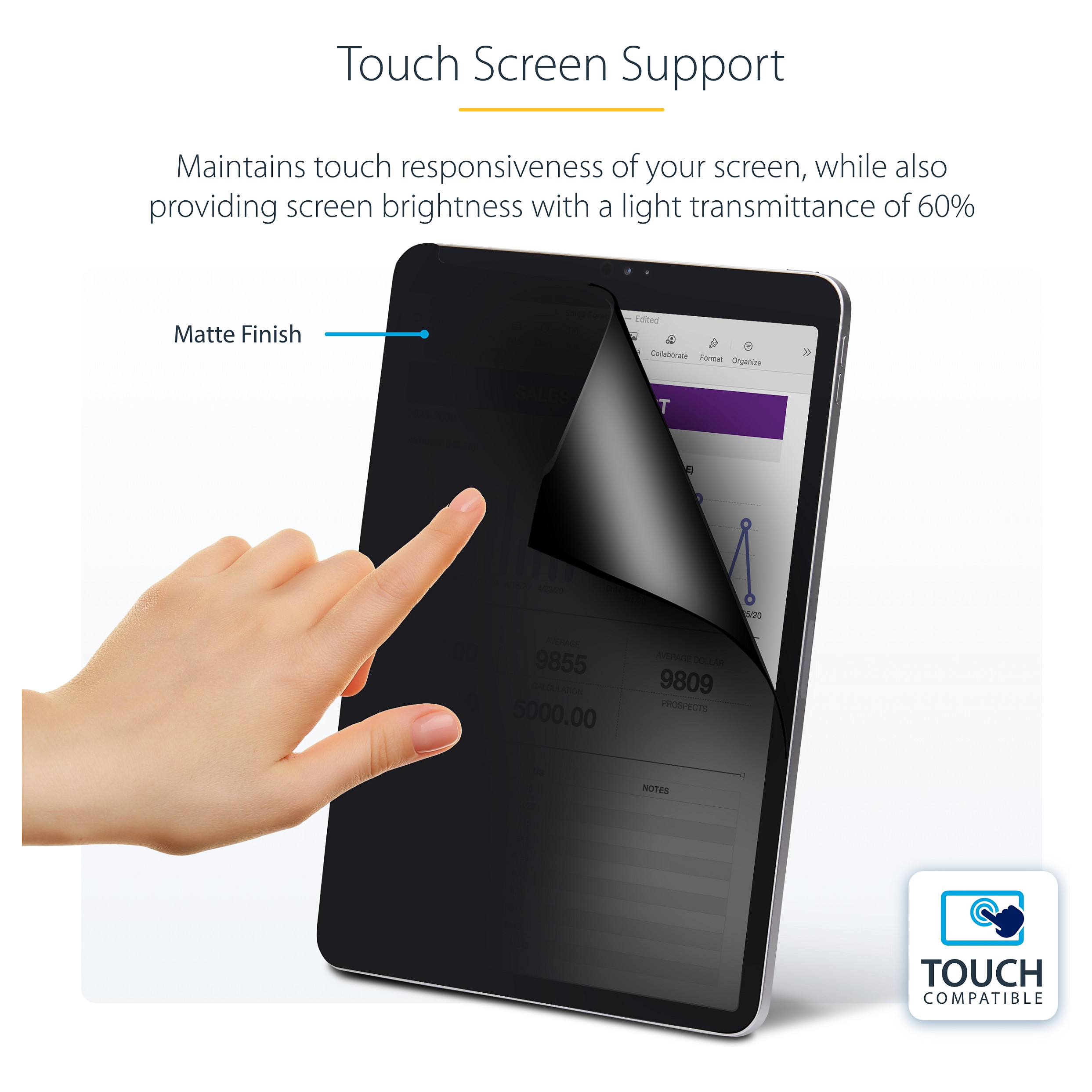 StarTech.com 129IP-PRIVACY-SCREEN display privacy filter