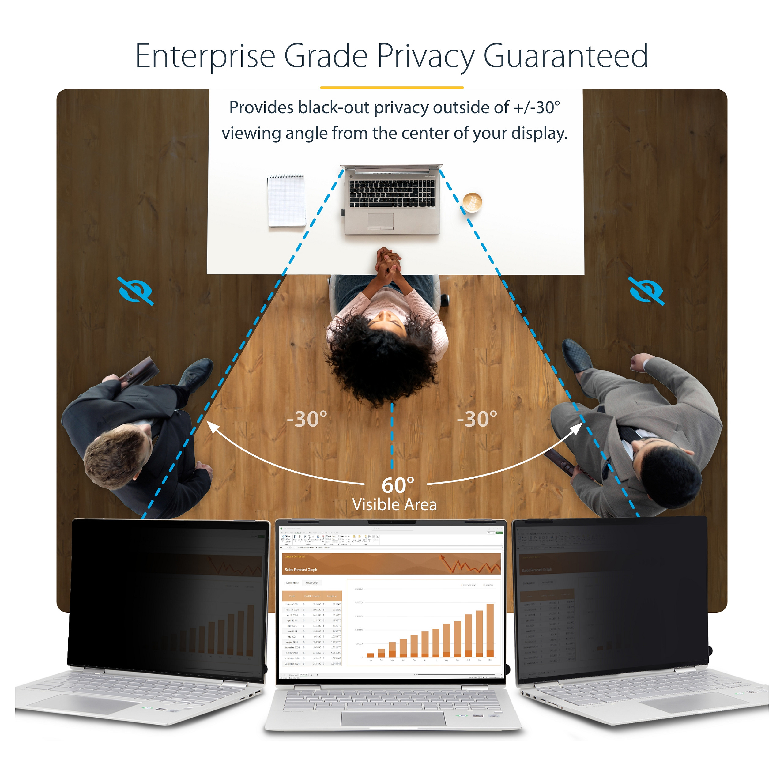 StarTech.com 135CT-PRIVACY-SCREEN display privacy filter