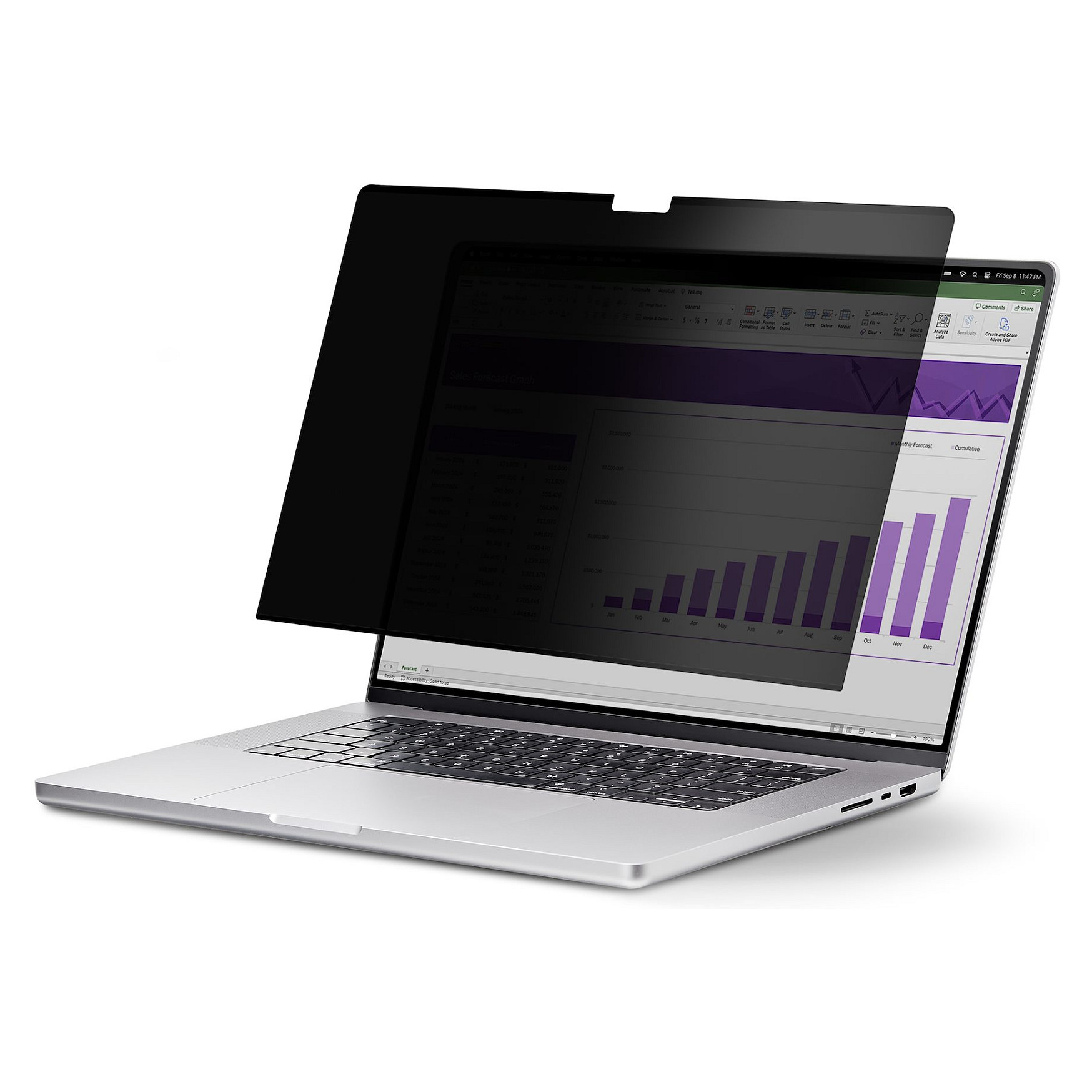 StarTech.com 162MM-PRIVACY-SCREEN display privacy filter
