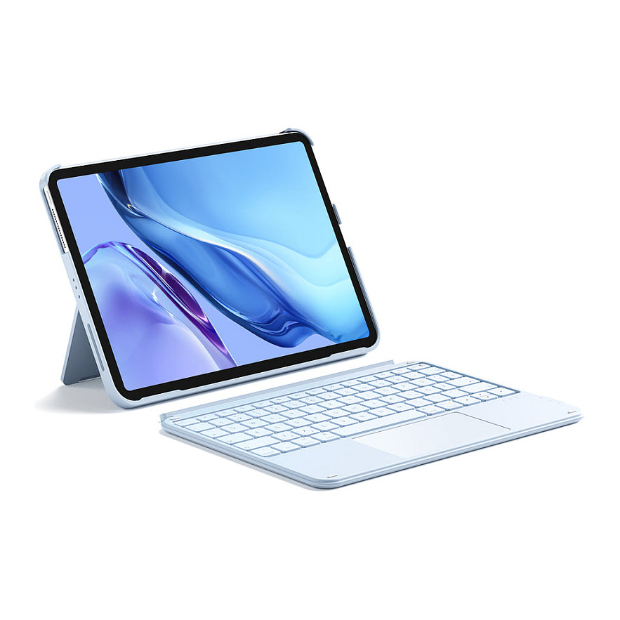 inateck Keyboard QWERTZ iPad Air 4/5Gen Com. blue