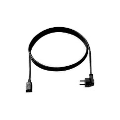 BACHMANN Zuleitung H05VV-F 3G1,0mm sw 3,0m Typ 30/35 C13