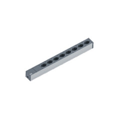 BACHMANN 48,26cm 19Zoll Steckdosenleiste 8xT13 Buchsen