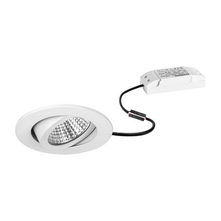 Brumberg 33353073 EB-Strahler-Set DAMITA rund ws 830 on/off 6W 230V 350mA IP65 schwen