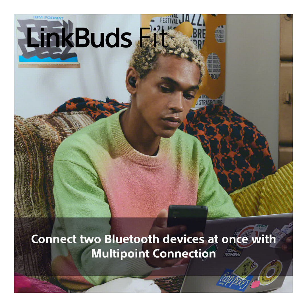 Sony LinkBuds Fit WFLS910NB headphones/headset