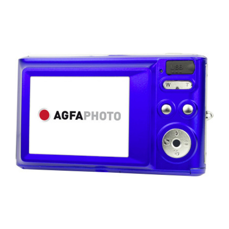 Agfa DC5200 Digitalkamera blau
