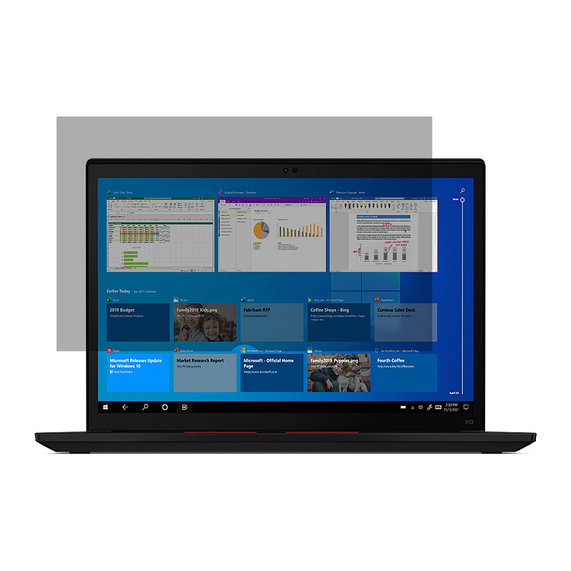 Lenovo 33,78cm 13,3Zoll Premium Clarity Privacy Filter for X13 Gen2 16:10