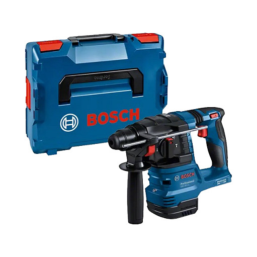 Powertools Akku-Bohrhammer GBH 18V-22 Professional solo, 18Volt (blau/schwarz, ohne Akku und Ladegert, in L-BOXX)